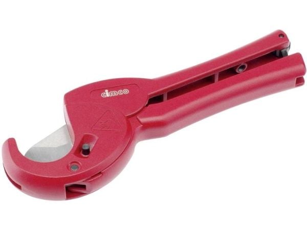 Cimco 120416, Rørsaks, Rustfritt stål, Rød, 3,5 cm, 220 mm, 270 g