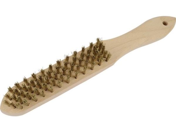 Brüder Mannesmann S291081 Trådbørste Messing 275 mm 1 stk