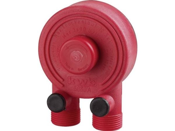 KWB boremaskinepumpe rød 3000l/t - 40m 3/4" ikke til olier eller lignende - 1494329