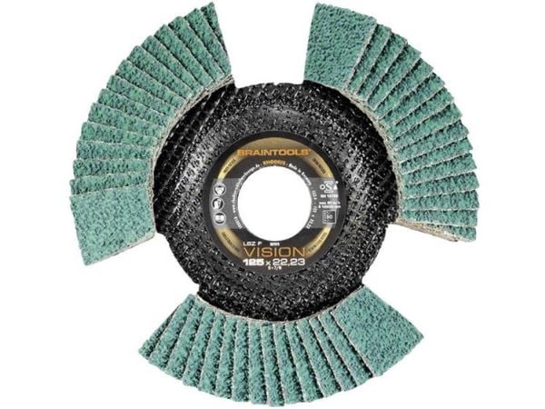 Rhodius 207077 Lamelslibeskive LSZ F VISION Diameter 125 mm Diameter indv. 22,23 mm N/A 1 stk