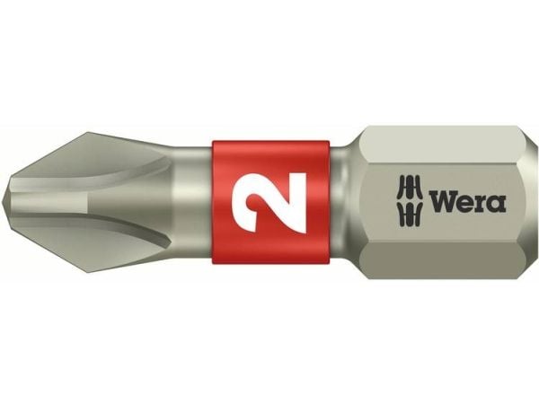 Wera 3851/1 TS PH 1 X 25 MM 05071010001 Ristikkäisleikkuuterä PH 1 Ruostumaton teräs D 6,3 1 kpl 1 kpl