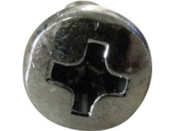 TOOLCRAFT 815322 Linsskruvar M3 6 mm Phillipshuvud DIN 7985 Stål Galvaniserat 100 st