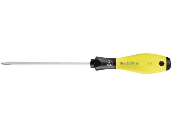 Wiha 311ESD, 16,4 cm, 31 g, Sort / gul