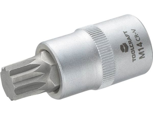 TOOLCRAFT 816171 Multitand (XZN) Toppnyckelinsats 14 mm 1/2 (12,5 mm)