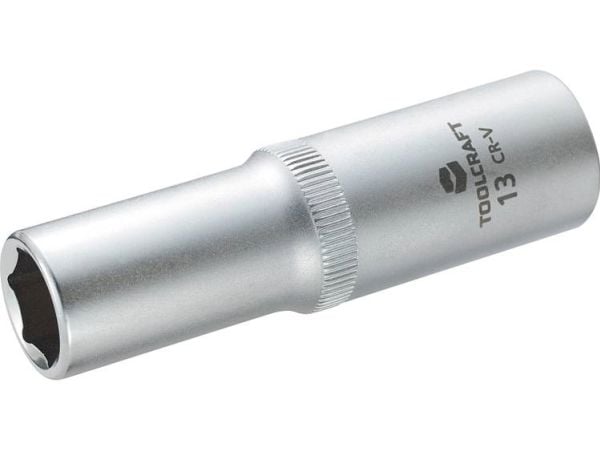TOOLCRAFT 816176 topnøkkelinnsats utvendig sekskant 13 mm 1/2 (12,5 mm)
