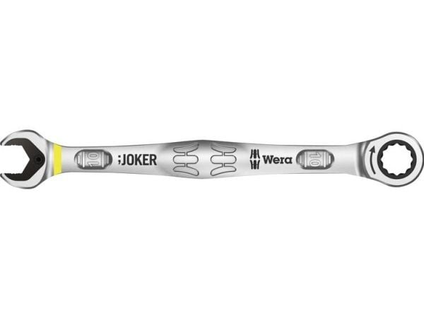 Wera Joker, 10 mm, Rustfritt stål, Krom-molybdenstål, Krom, Matt, Tyskland