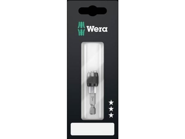 Wera 05073318001, Sekskantet skaft, 25,4 / 4 mm (1 / 4"), Sekskantet skaft, 1 stk, 52 mm, Blisteri