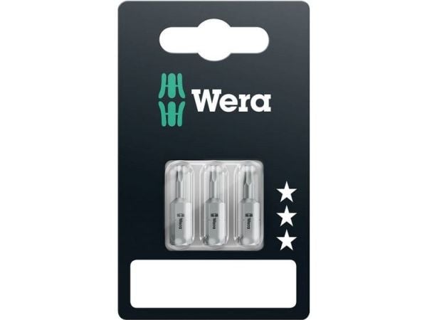 Wera 05073342001, 3 kpl, Kuusikulmainen (metrinen), 4,5,6 mm, 1 x 4.0x25; 1 x 5.0x25; 1 x 6.0x25, CE, GS, DVE, Kupla