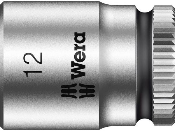 Wera 8790 HMA, 1 stykker, Sekskantet, 25,4 / 4 mm (1 / 4"), Kromvanadiumstål, Grå, 23 mm