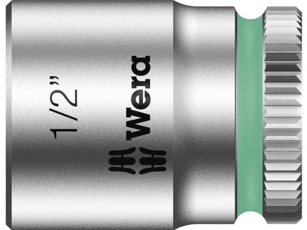 Wera 8790 HMA Zyklop, 1 stykker, Sekskantet, 25,4 / 4 mm (1 / 4"), 1/2", Kromvanadiumstål, Grå