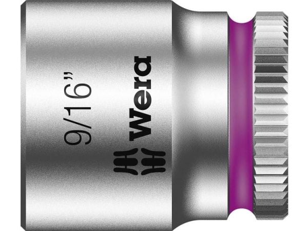 Wera 8790 HMA, 1 stykker, Sekskantet, 25,4 / 4 mm (1 / 4"), 9/14, Kromvanadiumstål, Grå