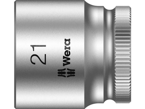 Wera 05003566001, Chromium-Vanadium Steel (Cr-V), 76,2 / 8 mm (3 / 8"), 1 stykker, Tsjekkisk Republikk, 28 mm, 3 cm