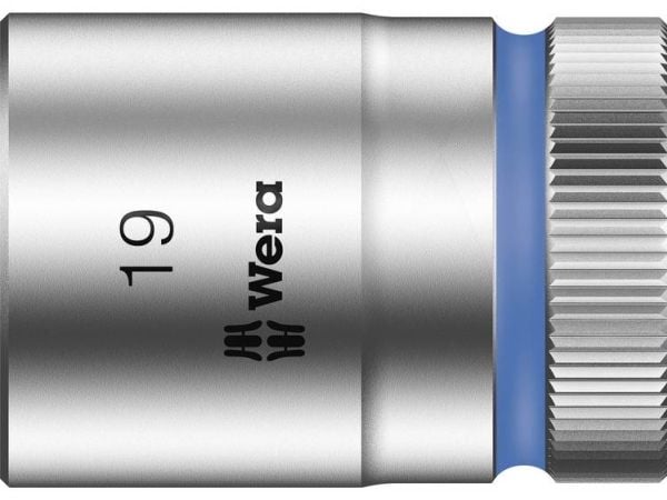 Wera 8790 HMC, Stikkontakt, 1/2", Metrisk, 1 hoder, 19 mm, 2,6 cm
