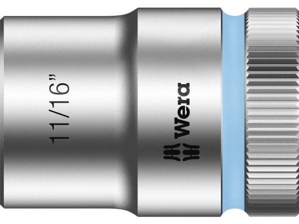 Wera 8790 HMC 05003624001 Ekstern sekskantnøkkelinnsats 11/16 1/2 (12,5 mm)