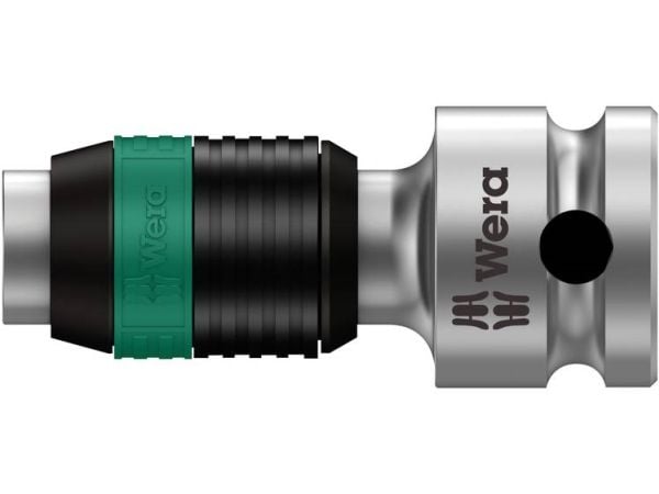 Wera 8784 B1 ADAPTER ZYKLOP, 3/8", Enkelt element, Stikadapter, Rustfritt stål, Krom, 111 mm, 20 mm