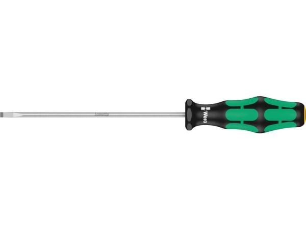 Wera 335 Skrutrekker for rette spor ? Elektrikerblad, 22 mm, 20,6 cm, 22 mm, 16 g, svart, grønt