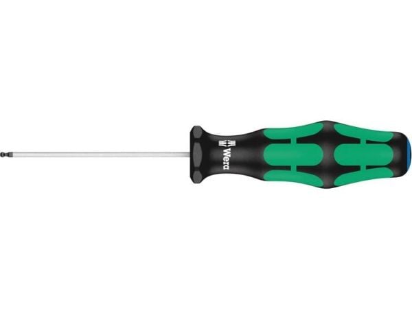 Wera 352 sekskantskrutrekker med kulehode, 22 mm, 13 cm, 22 mm, 19 g, svart, grønn