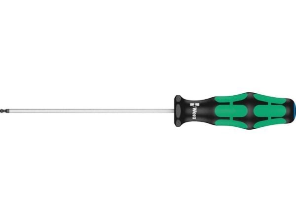 Wera 352 sekskantskrutrekker med kulehode, 22 mm, 17 cm, 22 mm, svart, grønn