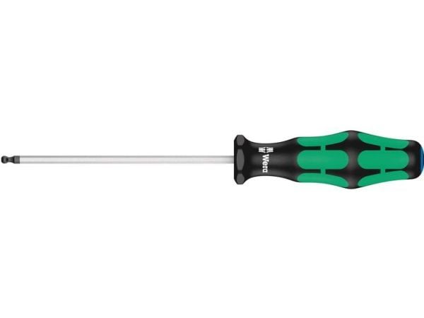 Wera 352 sekskantskrutrekker med kulehode, 22 mm, 18,1 cm, 22 mm, svart, grønn