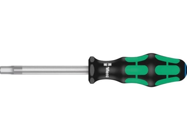 Wera 354 Workshop kuusiokoloruuvinväännin Avaimen leveys: 6 mm Terän pituus: 80 mm Mitat, pituus: 185 mm