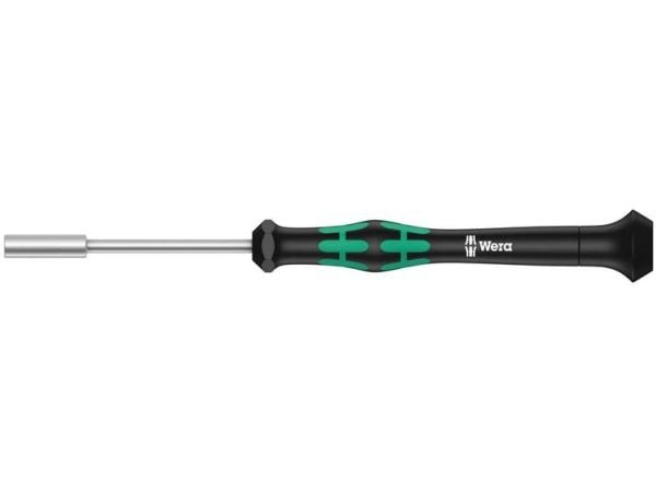 Wera 2069 elektronikk pipenøkkel, 13 mm, 15,7 cm, 13 mm, svart, grønn
