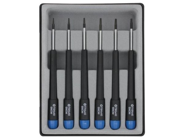 Donau Elektronik T-profil dreier med innvendig hull (6 deler) 280-68
