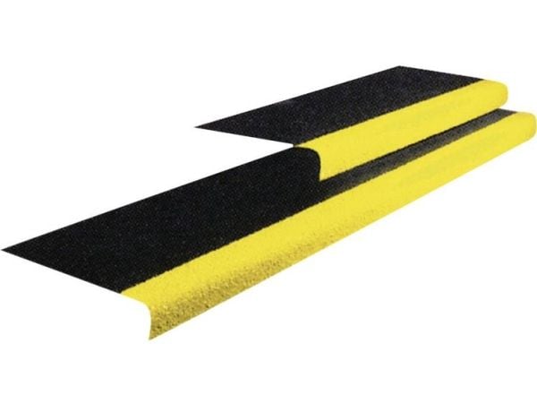 Lattianpäällysteet Porrasaskelmat COBAGRIP® COBA Europe GRP010704S (L x S x K) 1 m x 345 mm x 5 mm 1 kpl 1 kpl