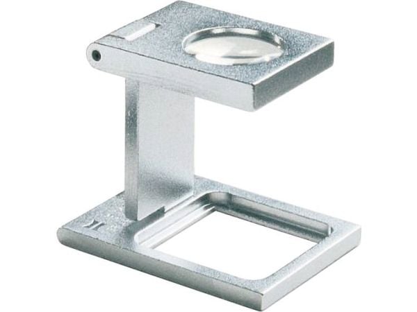 Eschenbach 1256, 20 mm, 20 mm, 33 mm, Tabletop magnifier, Sølv
