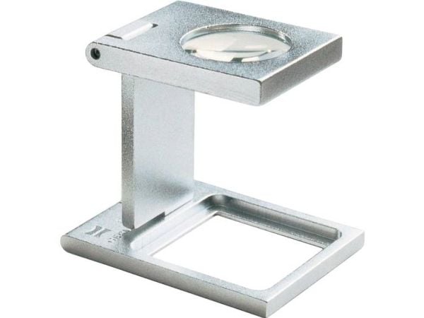 Eschenbach 1258, 25 mm, 25 mm, 42 mm, Handheld magnifier, Sølv