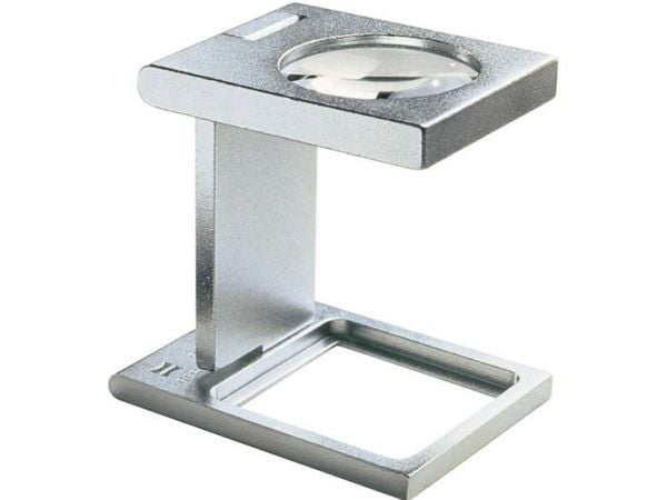 Eschenbach 1259, 3 cm, 30 mm, 30 mm, 53 mm, Tabletop magnifier, Sølv