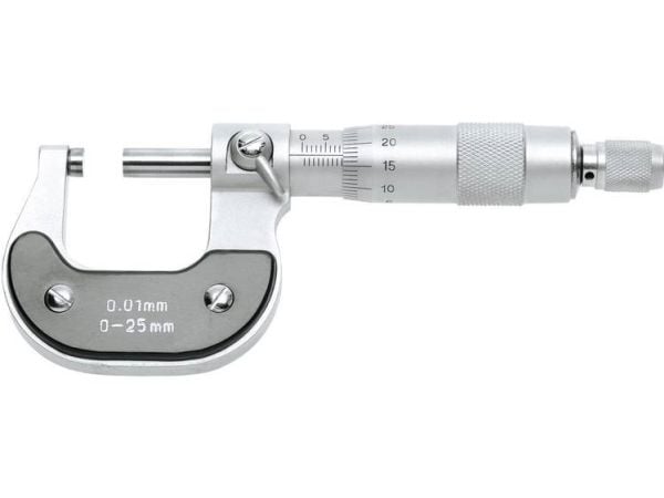 Horex 2304510 Mikrometer 0 - 25 mm Aflæsning: 0,01 mm DIN 863-1
