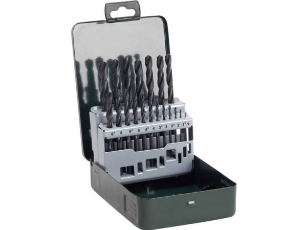 Bosch HSS-R - Borsett - for metall - 19 deler