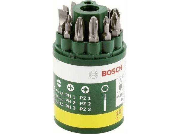 Bosch Bitsats PH/PZ/ rak 10 delar