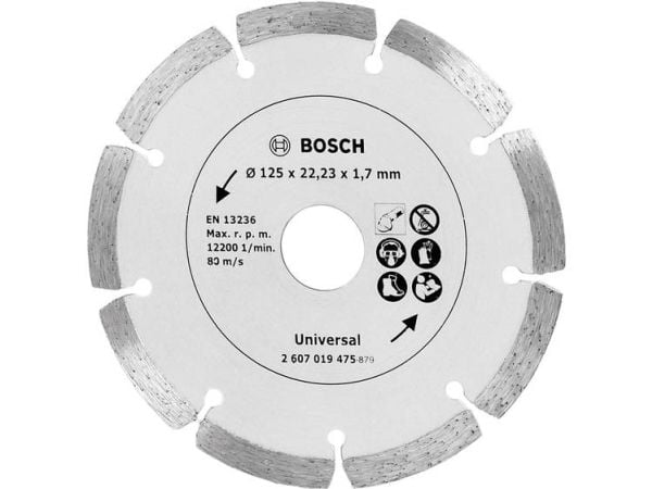 Bosch DIAMANTSKÆRESKIVE 125MM PL UNIVERSAL