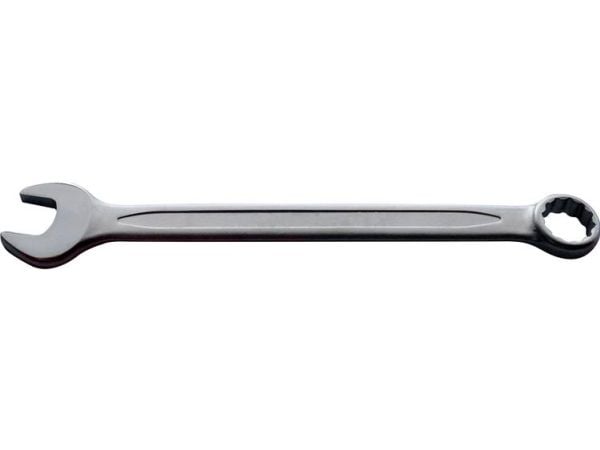 Toolcraft 820838, 17 mm, Krom, Krom-vanadium-stål, Krom, Mat, 15°