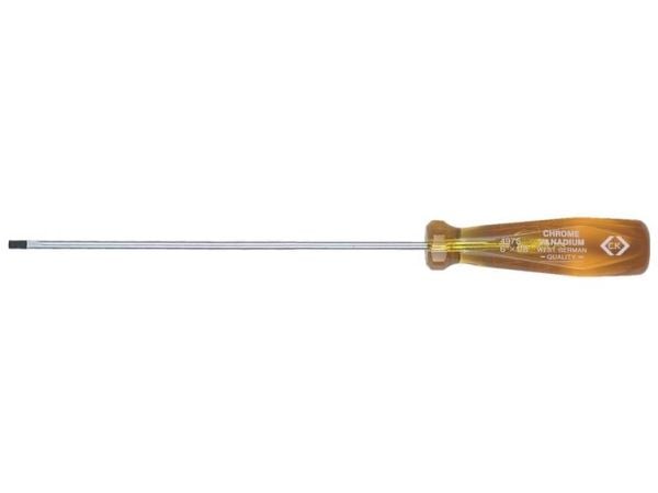 C.K elektriker spor-skrujern, klingebredde 3 mm, klingelengde 150 mm