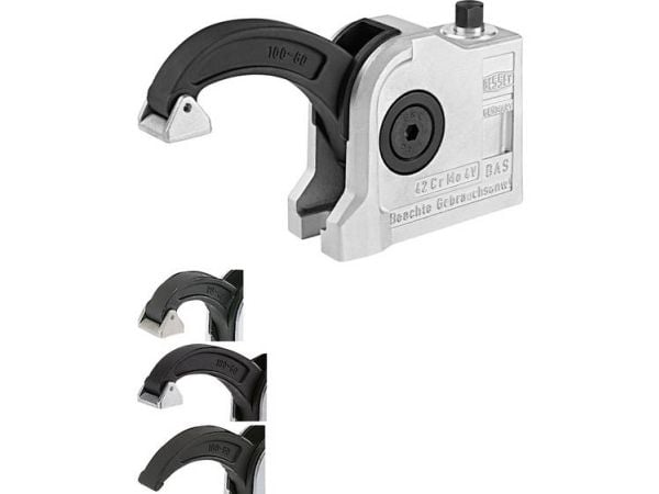 Bessey maskinskruklemme BAS-C BAS-C10-6, klemområde: 97 mm, utliggerlengde: 60 mm