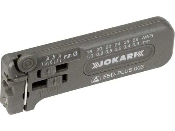 Jokari 40028 ESD-PLUS 002 ESD-afisoleringstang Egnet til PVC-trådar 0.25 til 0.80 mm