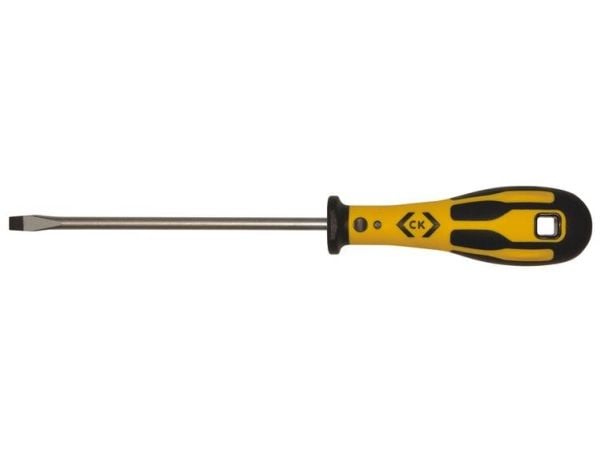 C.K Dextro verksted slisset skrutrekker, bladbredde: 4 mm, bladalengde: 75 mm, DIN ISO 2380, DIN 5264