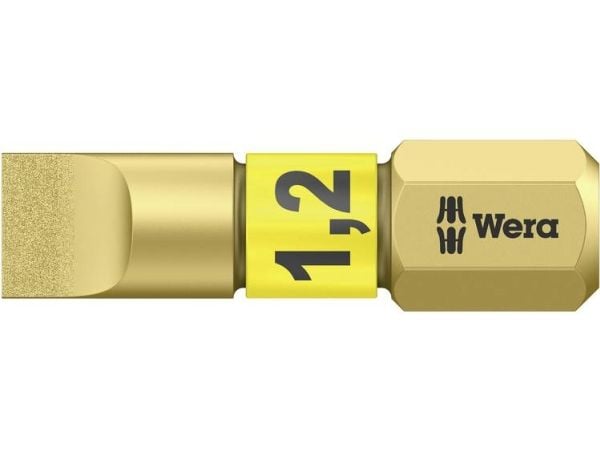 Wera 05056176001, 1 stykker, Spor/slot, Metall, 25 mm, 25,4 / 4 mm (1 / 4")