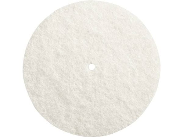 Dremel 429, Poleringssvamp, 3,2 mm, 2,6 cm, Hvit, Felt