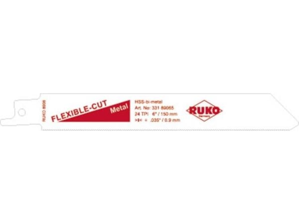 RUKO 33189065 sett med 5 stk. bajonettsagblad – 150 mm
