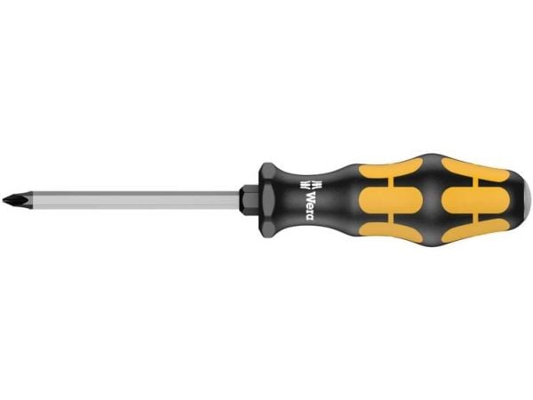 Wera 918 05017052001 Verksted Phillips skrutrekker PZ 2 Bladlengde: 100 mm DIN ISO 8764-PZ, DIN 5262