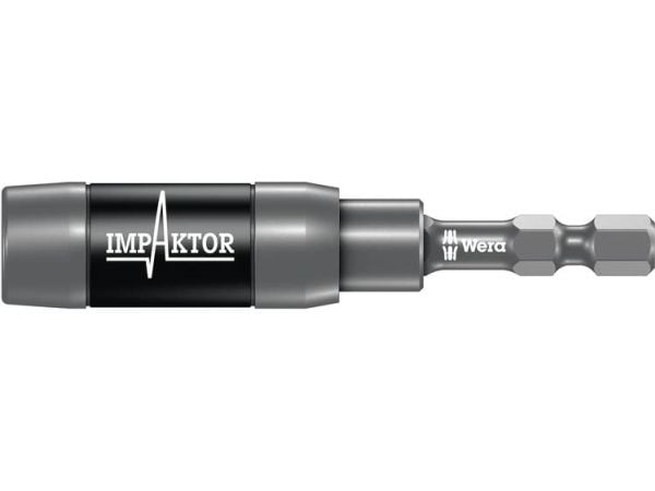Wera 05057676001, 1 stykker, Rustfritt stål, ISO 1173, CE, GS, DVE, 75 mm, 25,4 / 4 mm (1 / 4"), Sekskantet