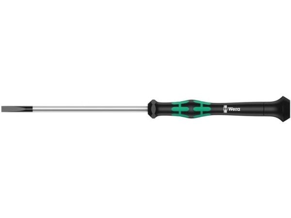Wera 2035 elektronikkskrutrekker for rette spor, 13 mm, 13,7 cm, 13 mm, svart, grønn