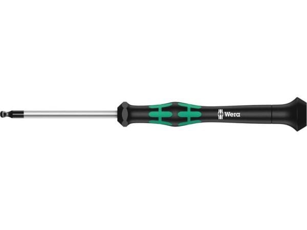 Wera 2052 Elektronikk og finmekanikk Innvendig sekskantskrutrekker Nøkkelbredde: 1,5 mm Bladlengde: 60 mm Dimensjoner, lengde: 157 mm