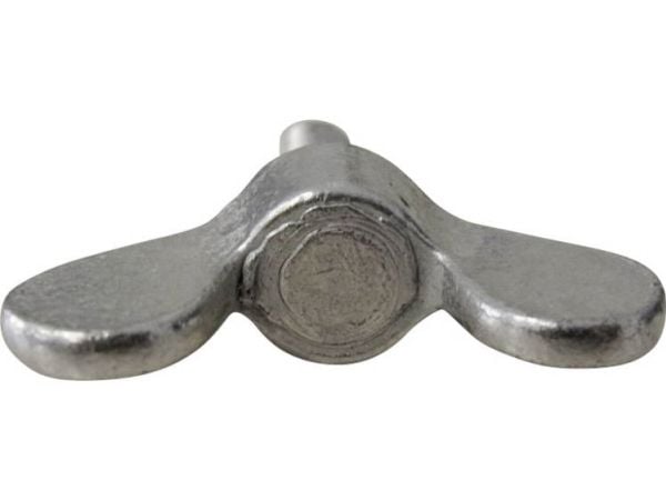 TOOLCRAFT vingeskrue M4 10 mm DIN 316 stål galvanisert 10 stk