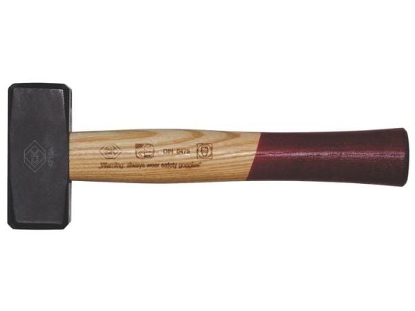 C.K Tools T4219A 15, Slegge, Stål, Tre, Sort, 1,5 kg