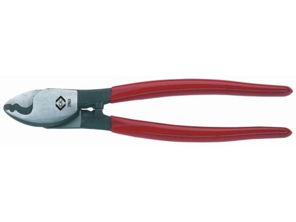 C.K Tools T3963, Avbitartång, Stål, Röd, 210 mm