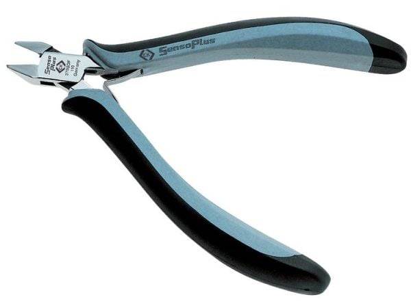 C.K Tools SensoPlus, Diagonaltang, Stål, Svart, Blå, 110 mm